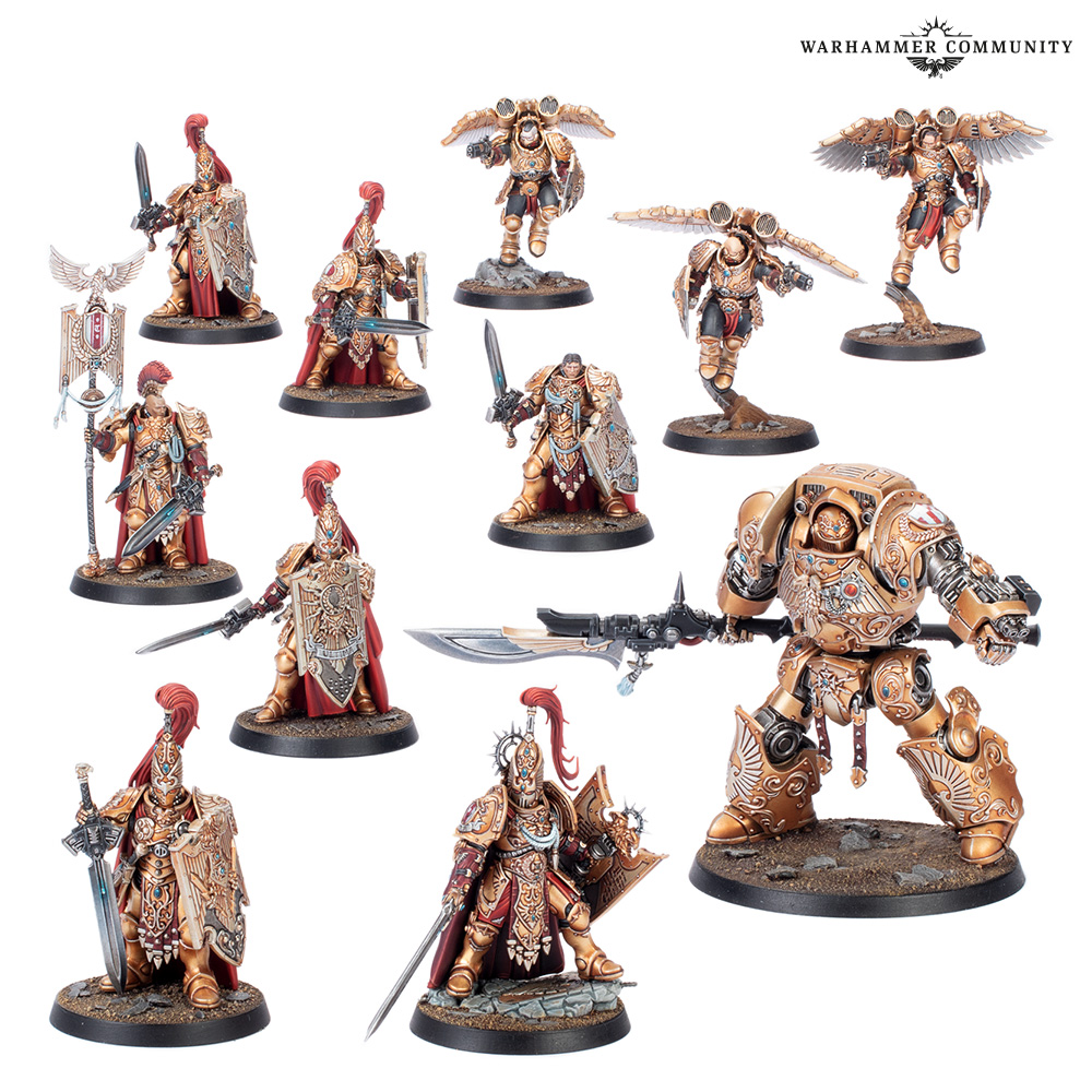 Los Custodes despliegan todo su poder: nuevas miniaturas, Codex y Combat Patrol